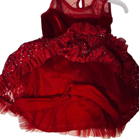 Little Lass Valentine Holiday Dress - Picture 7 of 8